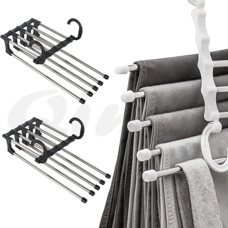 🧺 Cintre Multifonction Extensible – Gain de Place & Organisation Parfaite !