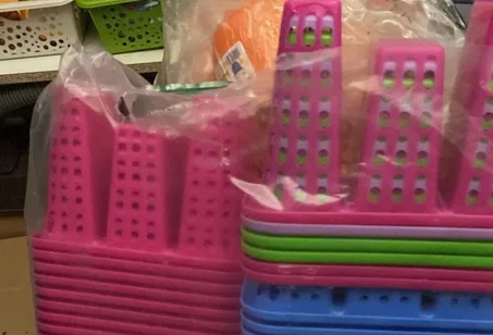 شبكة بلاستيك 3 جهات مستطيلة