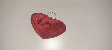 بورتكلي قلب أحمر