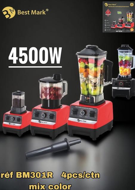 روبو مكون من هاشوار و طحانة العصير و اخرى للتوابل