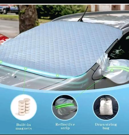 pare- brise voiture - غطاء الزجاج الأمامي و المرايا الجانبيين للسيارة