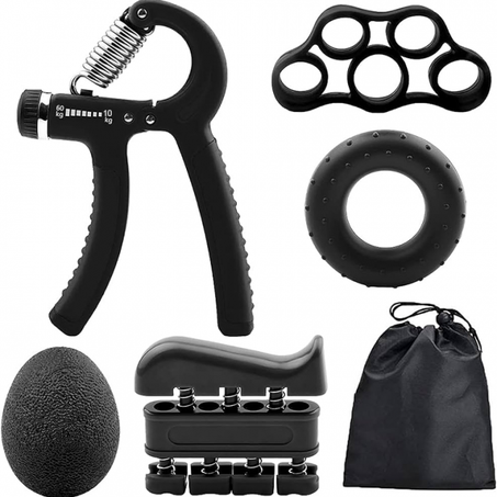 1 مجموعة أدوات تقوية قبضة اليد 5 في