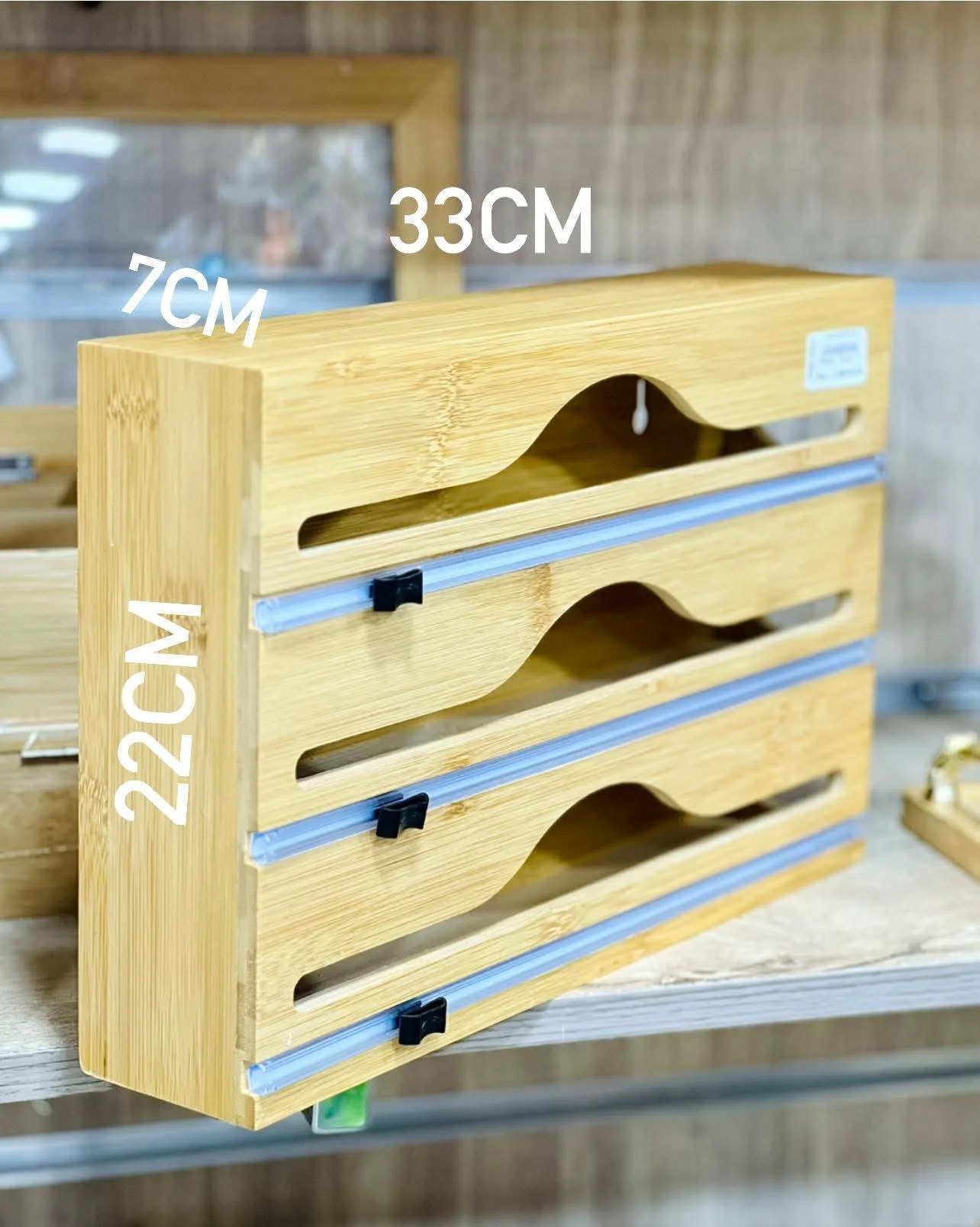 Porte Rouleaux En Bambou