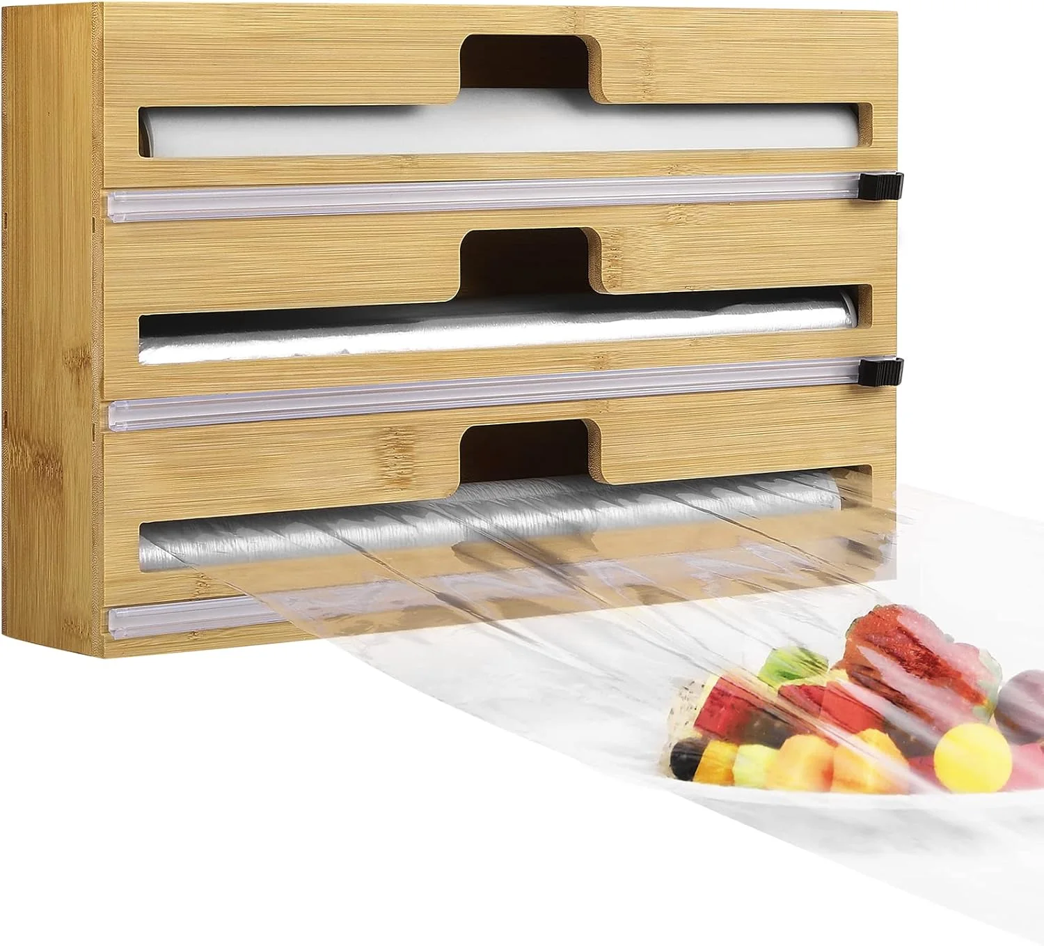 Porte Rouleaux En Bambou