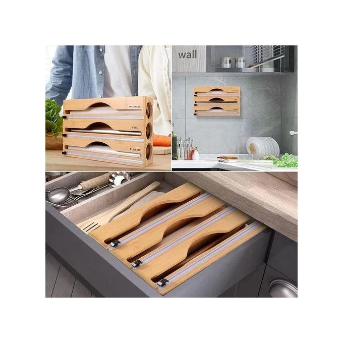 Porte Rouleaux En Bambou