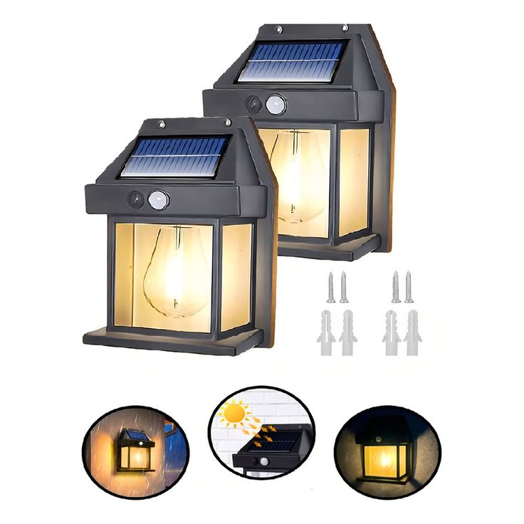 lampe murale solaire