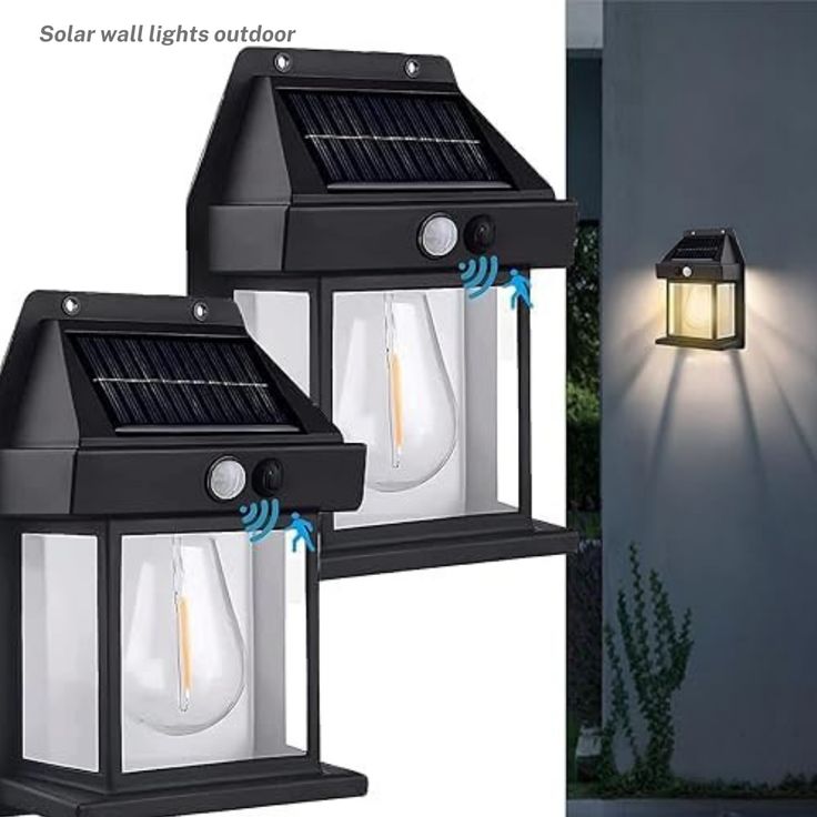 lampe murale solaire