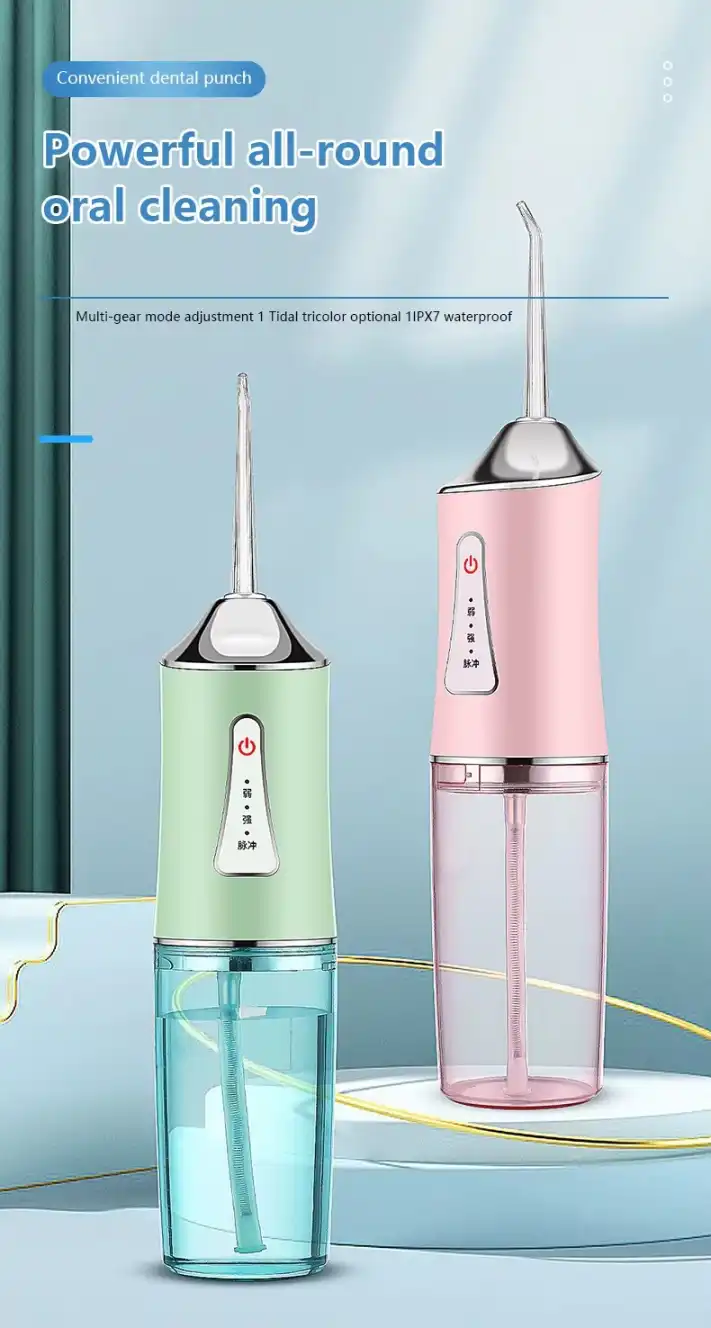 Hydropulseur Dentaire Sans Fil IPX7