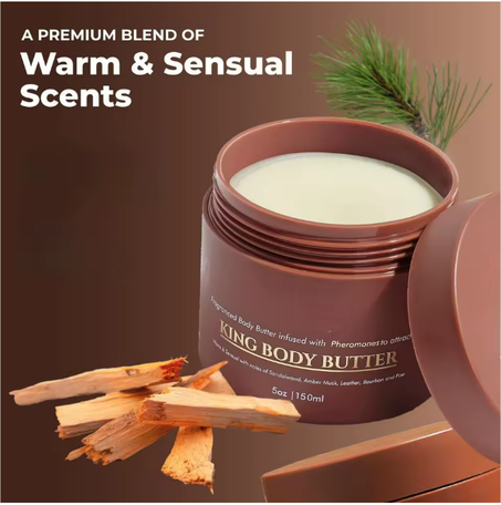 King Cologned Body Butter Body Cream: Moisturizing and Nourishing, Making the Skin Delicate, Soft and Tender