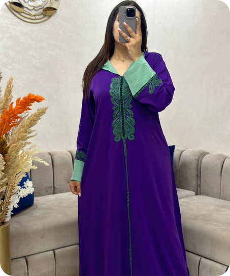 👗 جلابة مغربية – أناقة تقليدية بلمسة عصرية