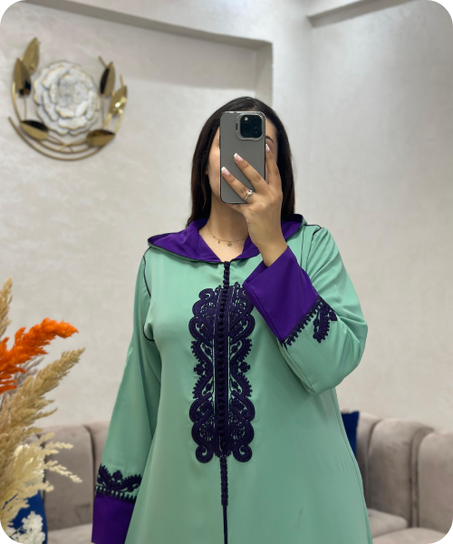 👗 جلابة مغربية – أناقة تقليدية بلمسة عصرية