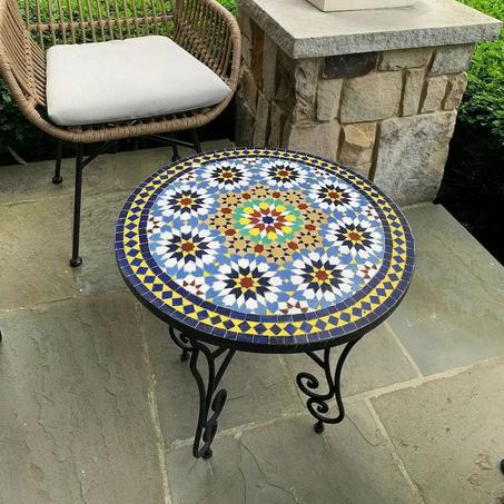 tables en mosaique