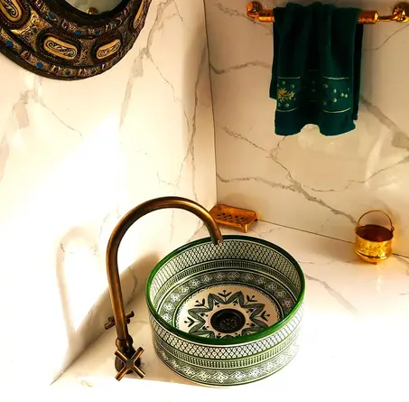 Hand made wash basins