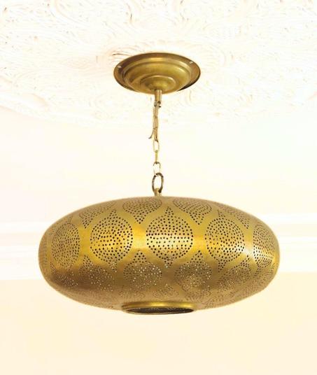 Moroccan pendant brass light, moroccan lamp,hanging lamp moroccan ceiling lamp,handmade chandelier,brass lamp, Morocco brass lantern