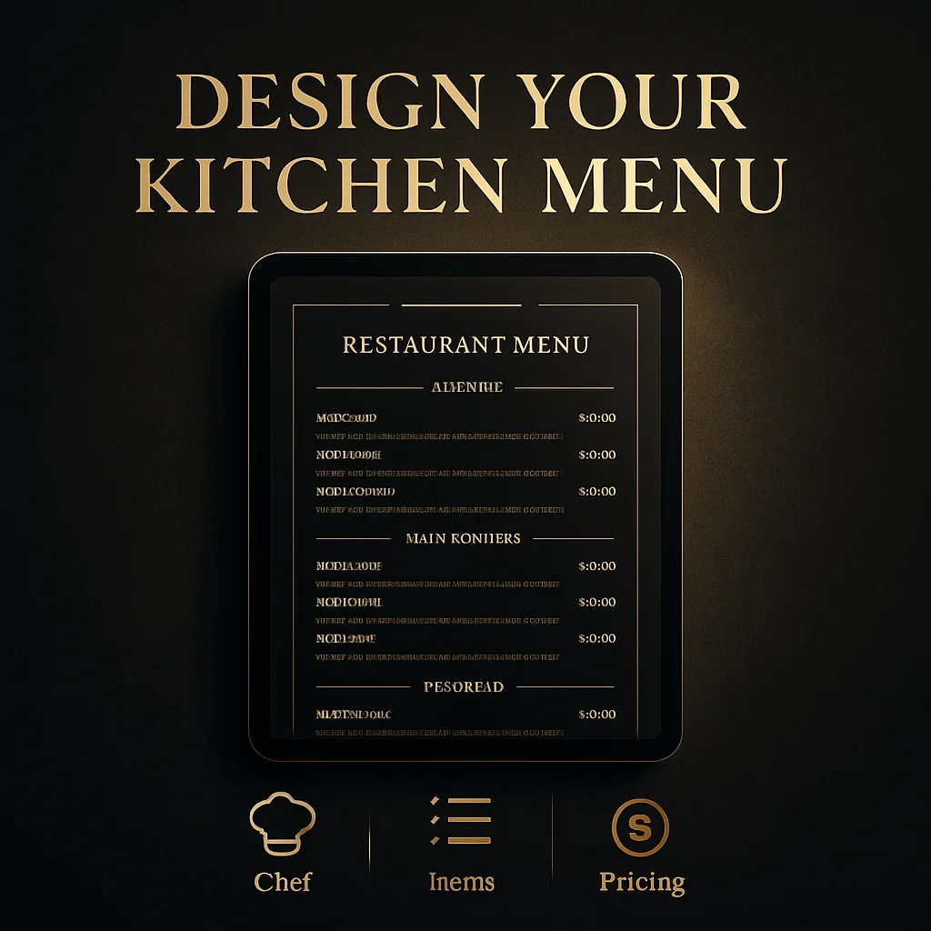 Menu Design