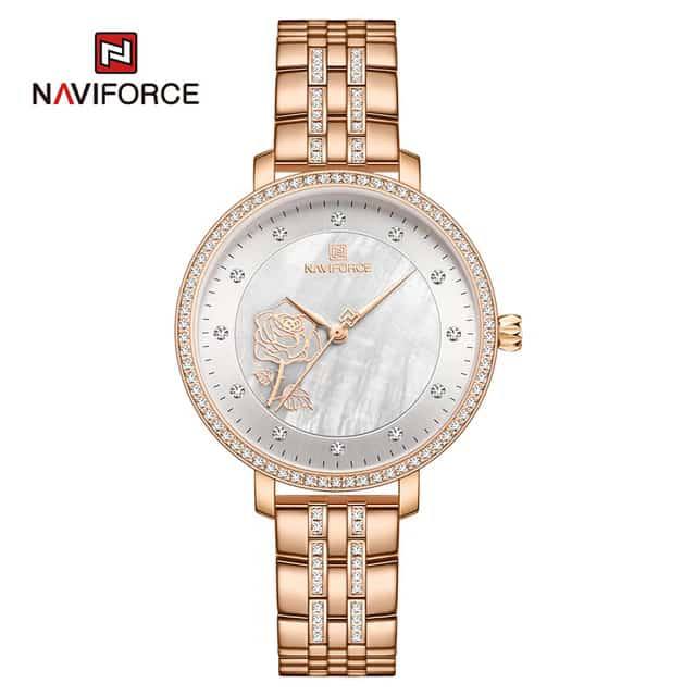 ساعة Naviforce الأنيقة للنساء