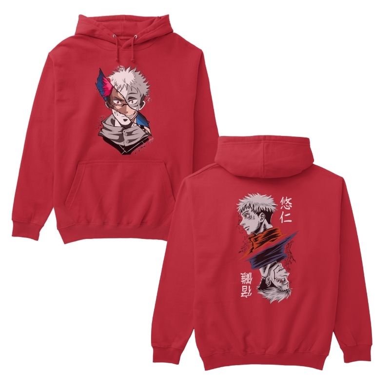 Jujutsu kaisen itaduri x sukuna hoodie