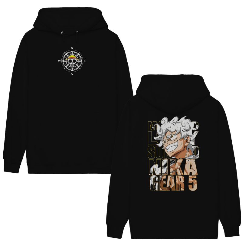 one piece gear 5 hoodie Oversize