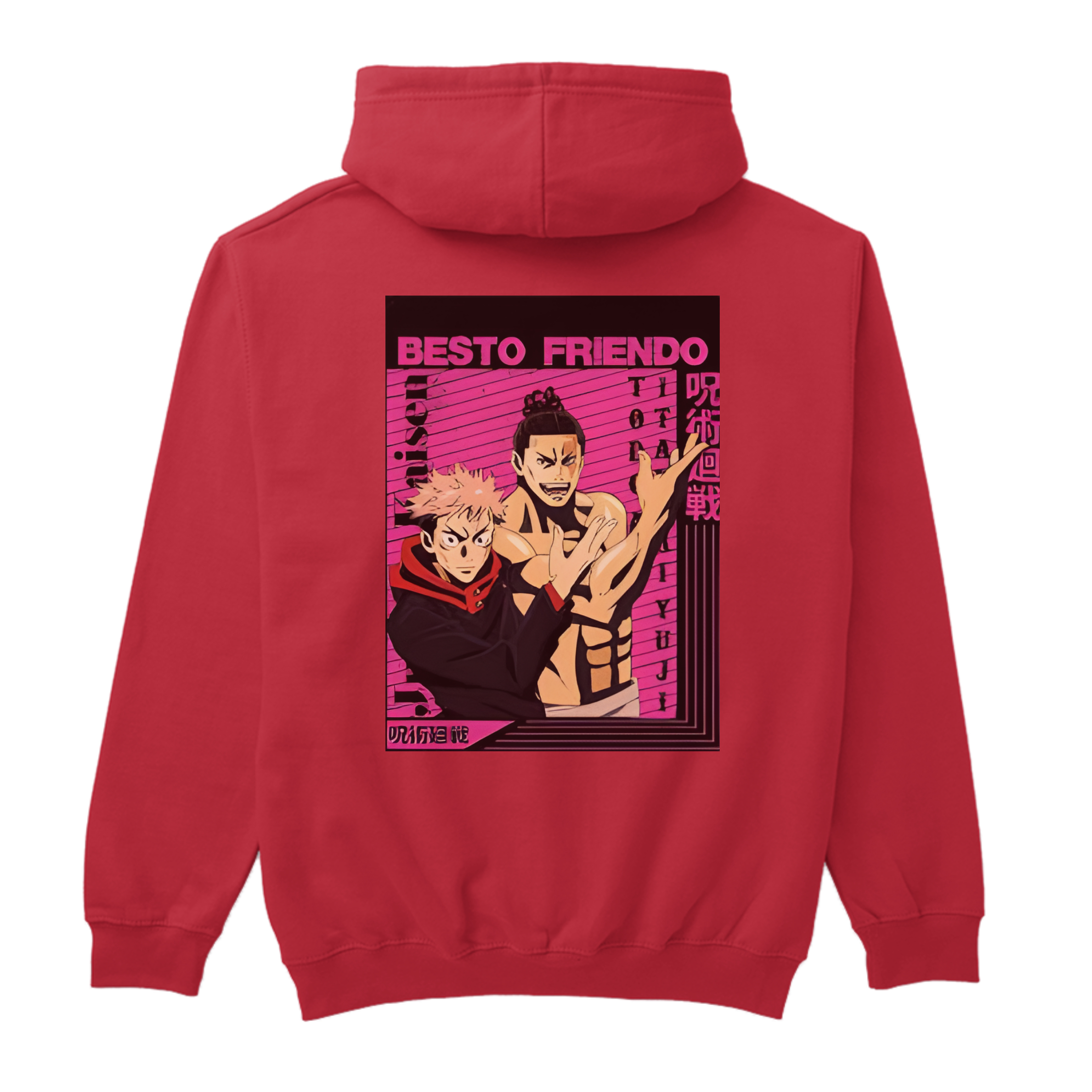 Jujutsu kaisen besto friendo hoodie