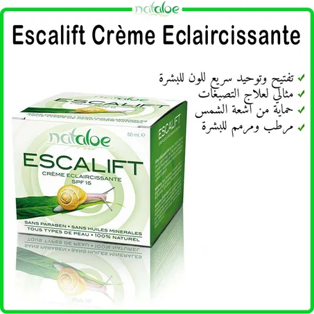 Escalift Créme Eclaircissante SPF 15
