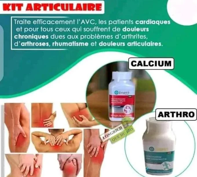 ARTHRO ET CALCIUM DE LONGRICH