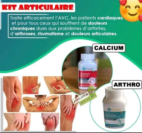 ARTHRO ET CALCIUM LONGRICH