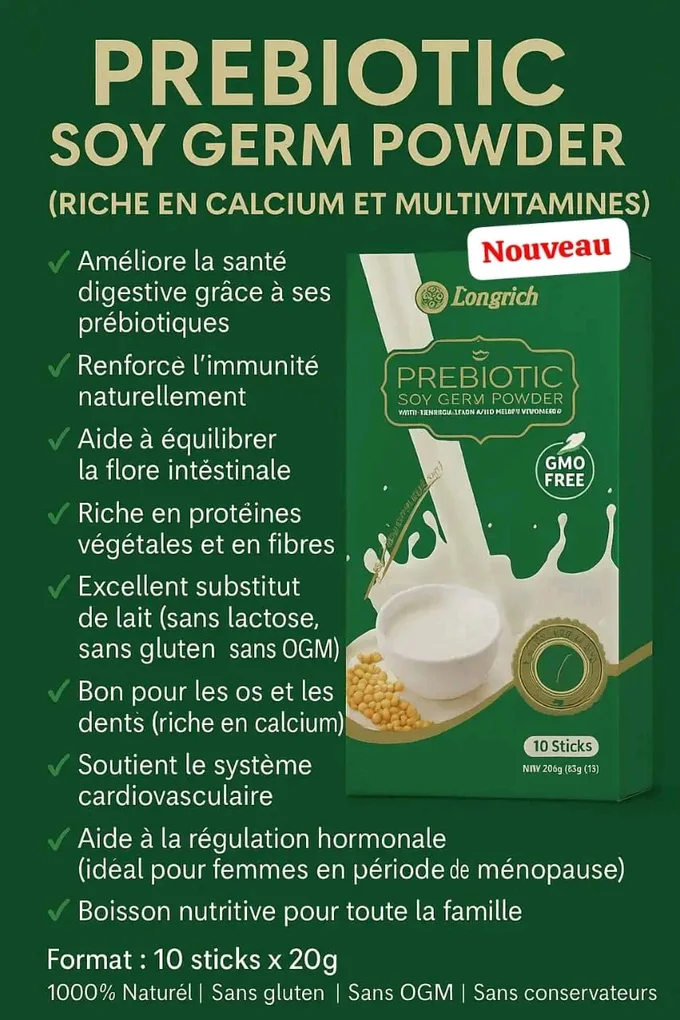 Prebiotic Soy Germ Powder – Longrich