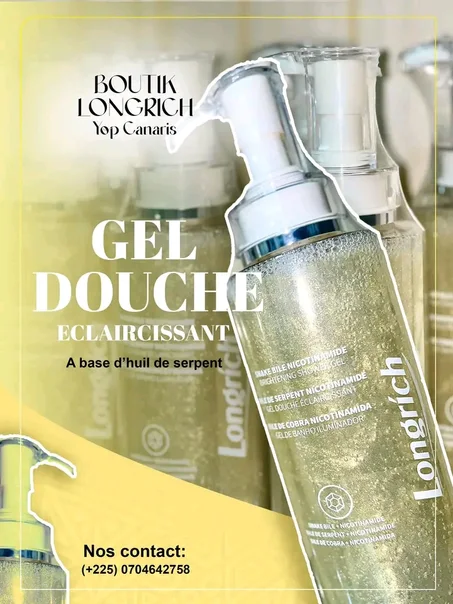 Gel de Douche Éclaircissant Longrich