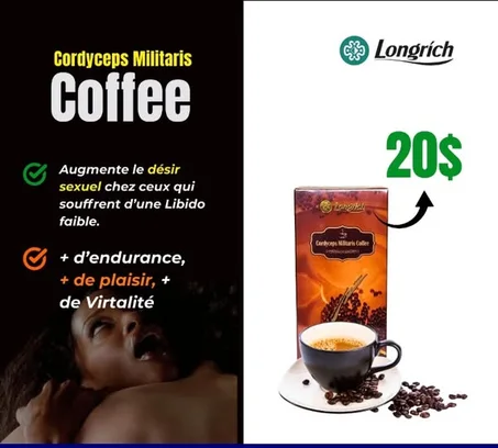CAFE CORDICEPT MILITARIS LONGRICH