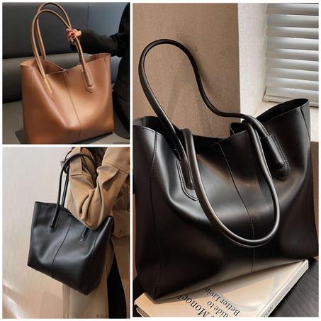 حقيبة اليد الجلدية