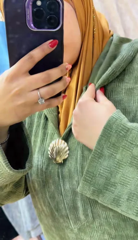 جلابة سخونة بالقوب وجيب 🧥✨،