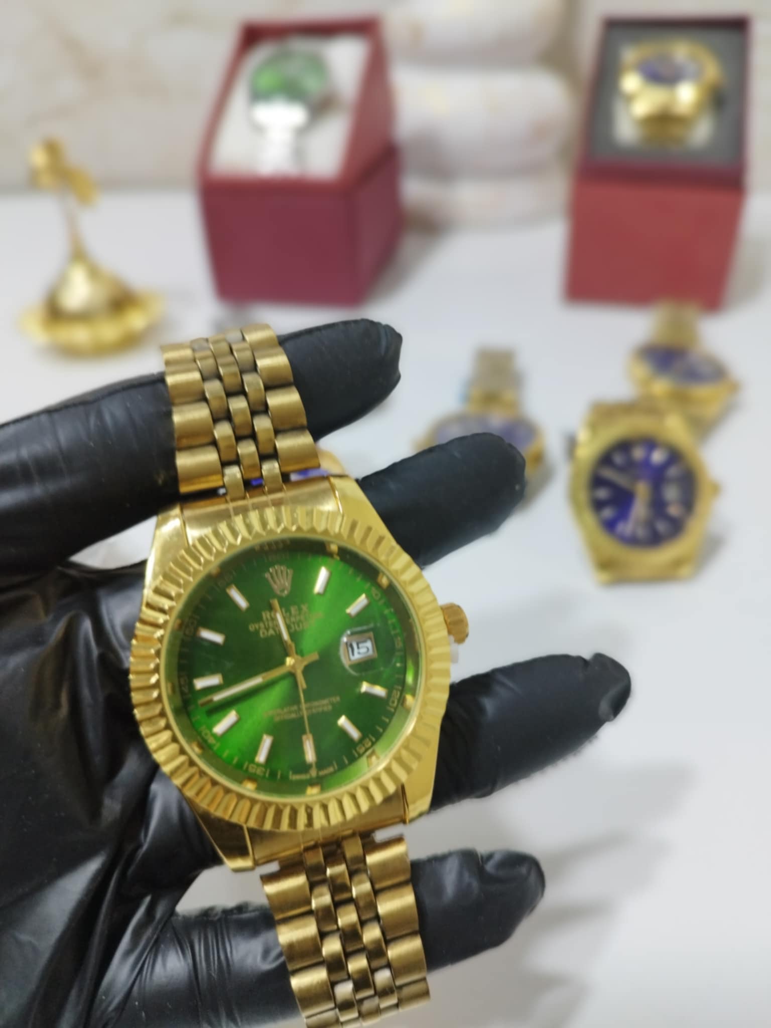doré bel vert