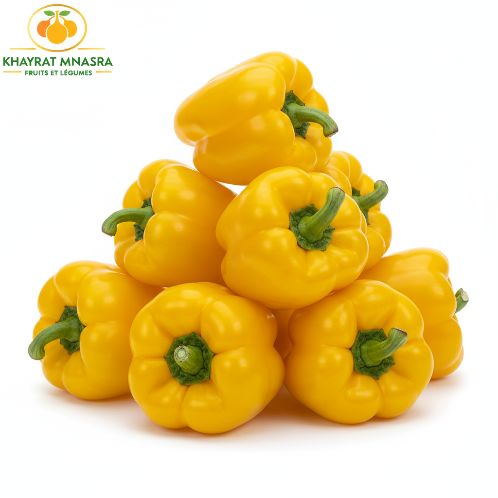 POIVRON JAUNE DRAGO – فلفل أصفر – (KG)