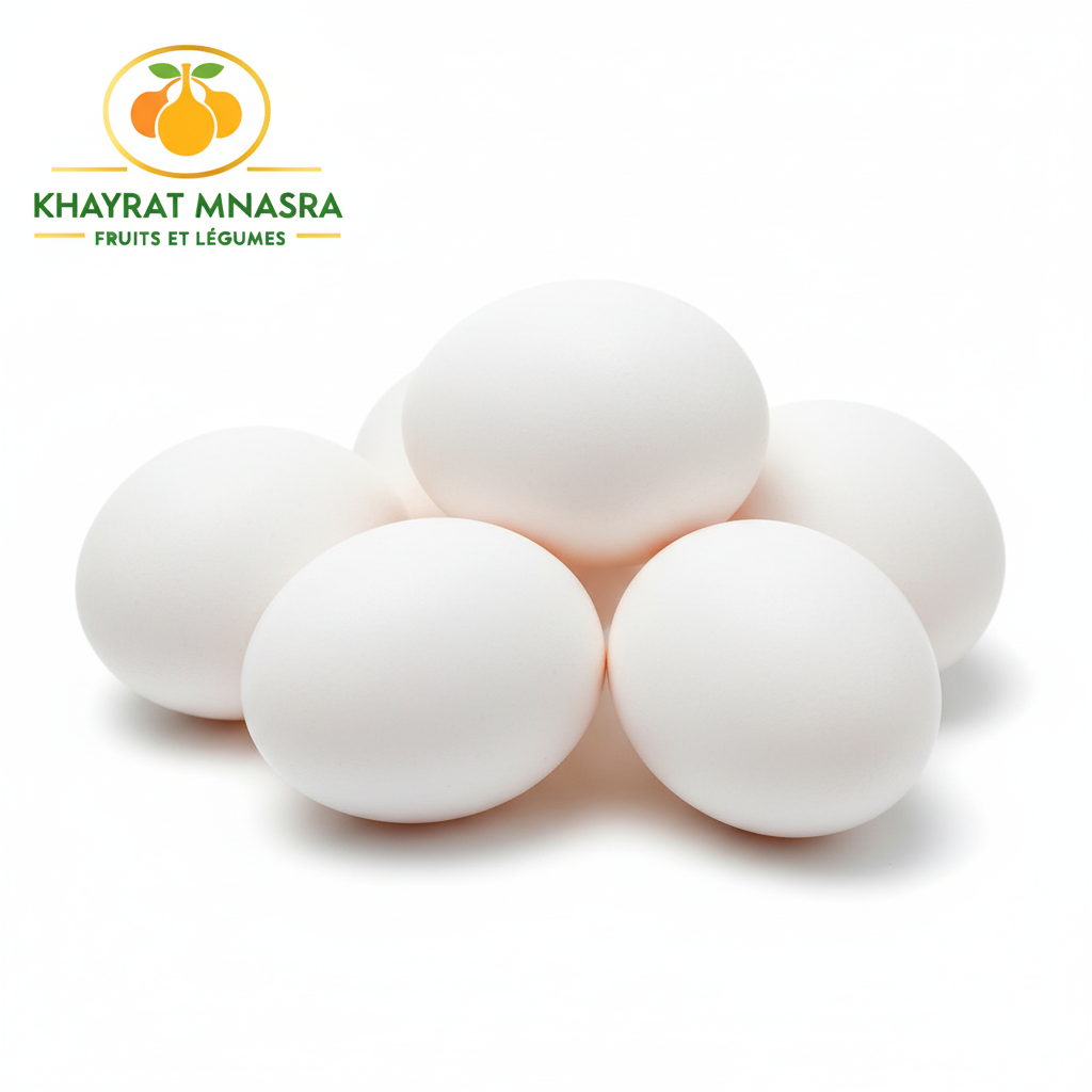 Oeuf beldi– بيض بلدي – (PLATAUX) 