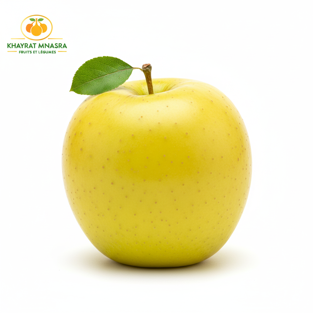 POMME  JAUNE – التفاح الأصفر المحلي – (KG)