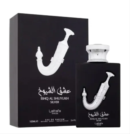 Ishq Al Shuyukh Silver Lattafa Pride Parfum Unisexe 100ml