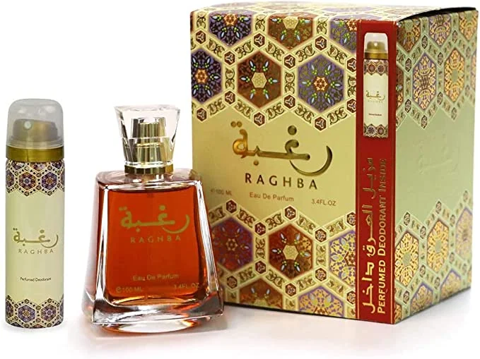 Parfum Raghba By Arabic pour homme et femme - Eau de parfum, 100 ml