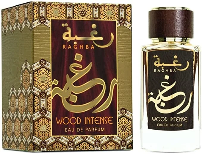 Lattafa Raghba Wood Intense Eau De Parfum Pour Unisex, 100 ml