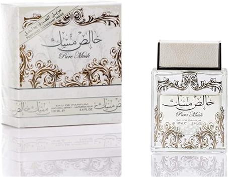 Khalis Musk by Lattafa for Unisex Giftset, Eau de Parfum 100ml and Deodorant Spray 50ml