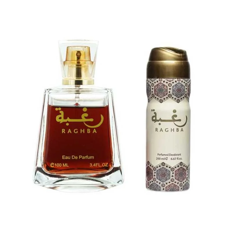 Parfum Raghba By Arabic pour homme et femme - Eau de parfum, 100 ml