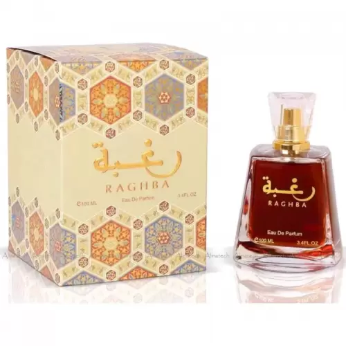 Parfum Raghba By Arabic pour homme et femme - Eau de parfum, 100 ml