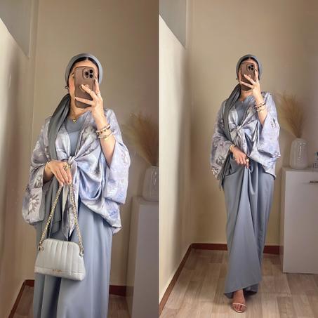 اونسومبل كيمونو مع فستان