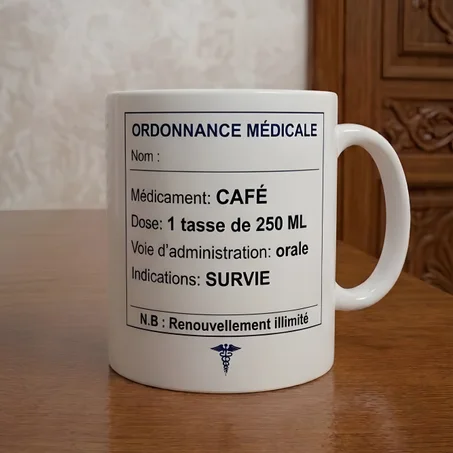 MUG ORDONNANCE