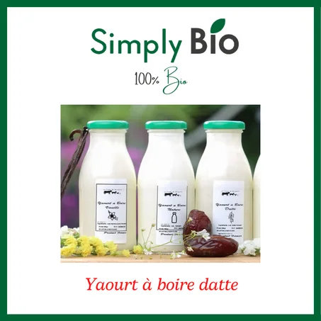 Yaourt à boire datte