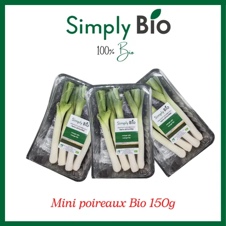 Mini poireaux Bio 150g