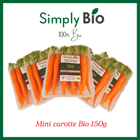 Mini carotte Bio 150g