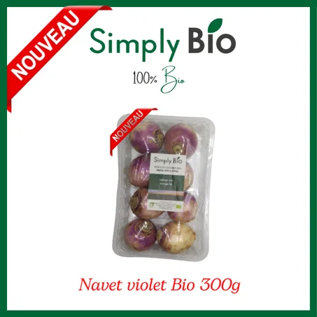 Navet violet Bio 300g