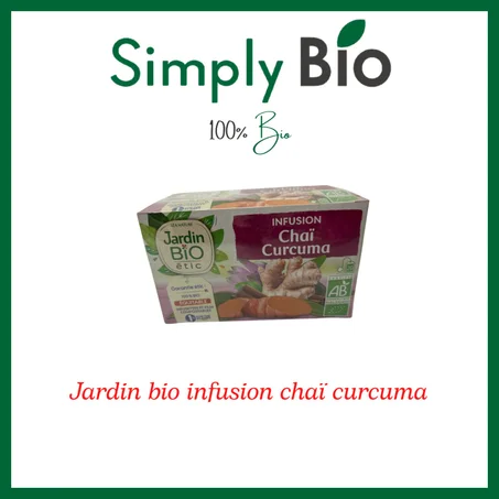 jardine bio infusion chaï curcuma