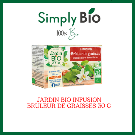 JARDIN BIO INFUSION BRULEUR DE GRAISSES 30 G