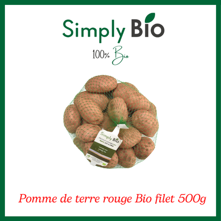 Pomme de terre rouge Bio filet au kg